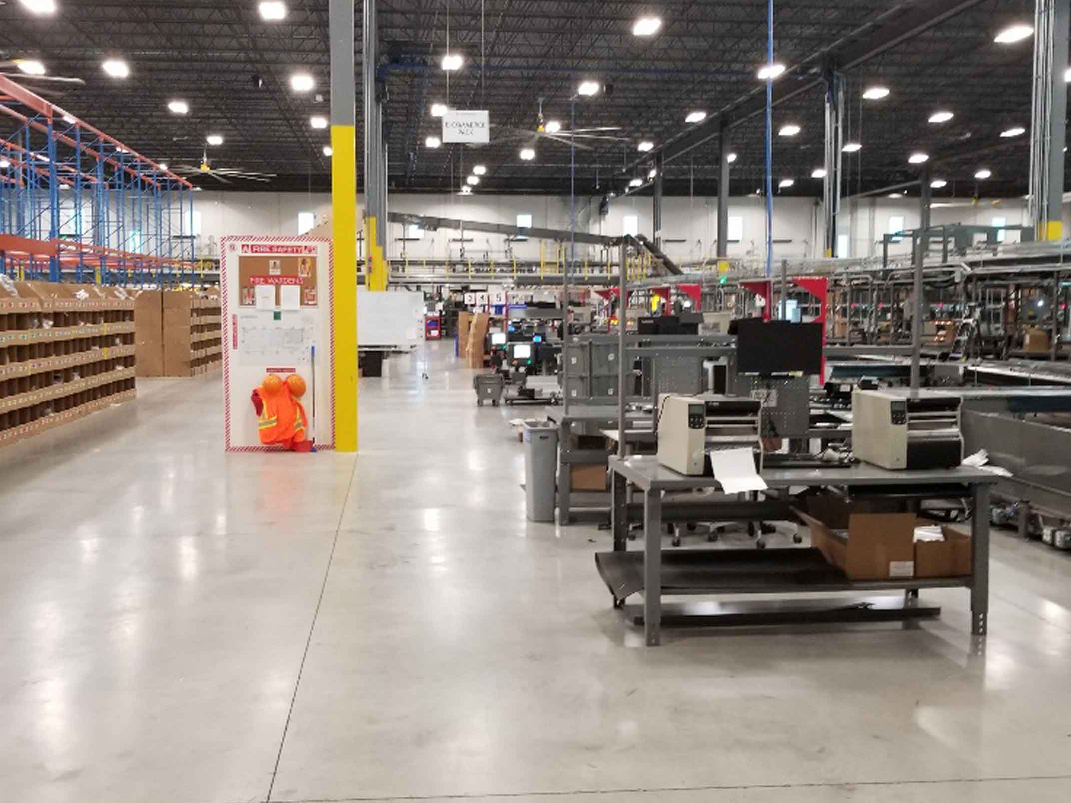 Lululemon Distribution Centre Electrical Project Done by Phazer Electric
